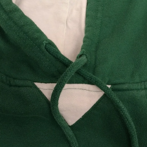 Saint Patrick's Day Hooded Sweatshirt Hoodie Quinnipiac University Emerald Green - Picture 8 of 8